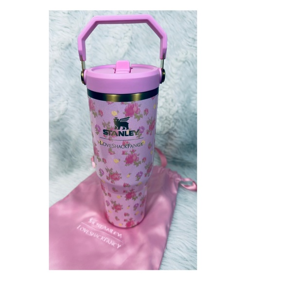 Sold. Not for sale NWT Stanley LoveShackFancy Flip Straw Tumbler Ibiza Sunset - Picture 9 of 13